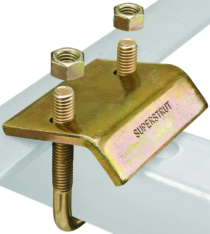 Bolt Beam And Pipe Clamp For Secure Attachment To Structural Beams And Pipes