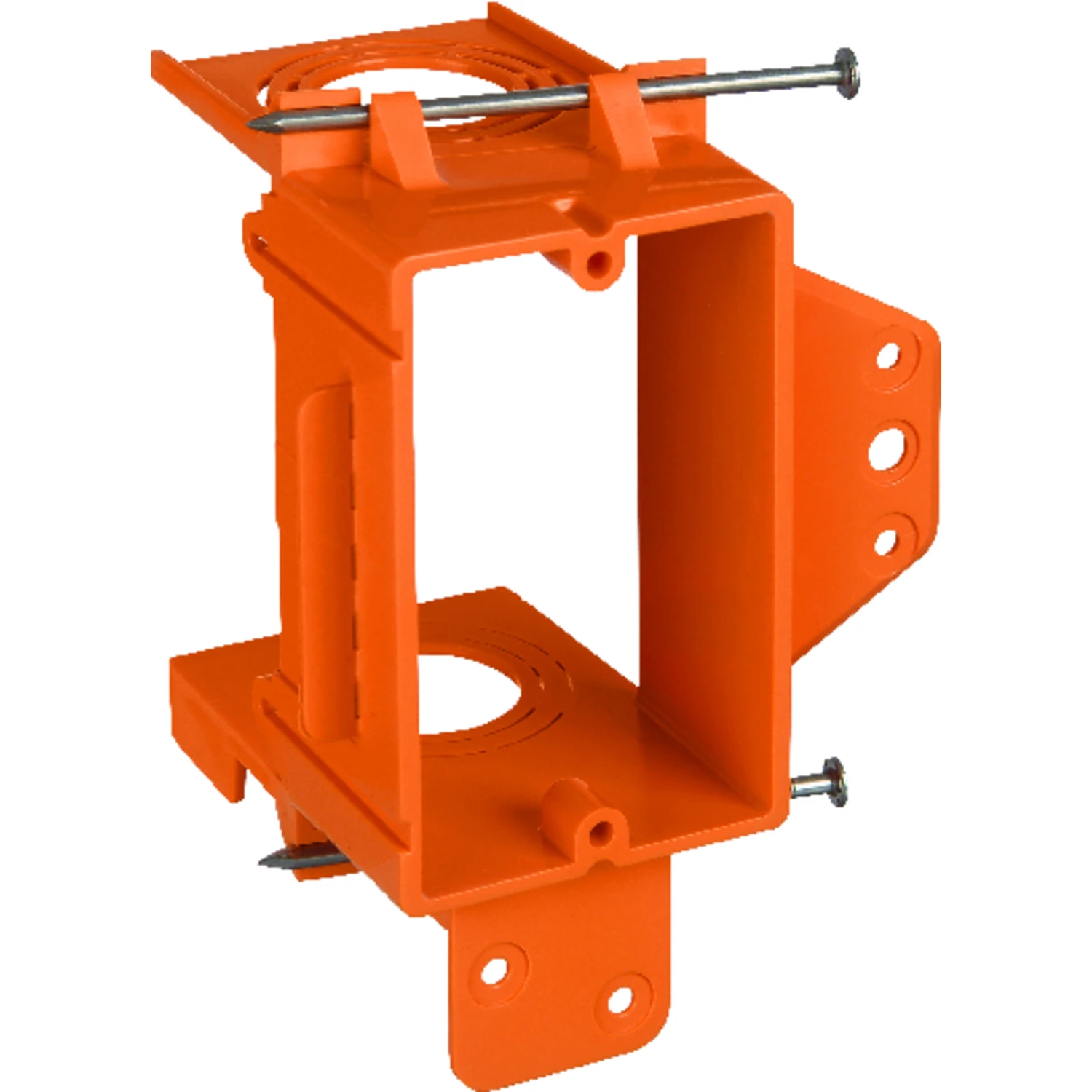 1 Gang Low Voltage New Work Electrical Box Bracket For Wall Installation
