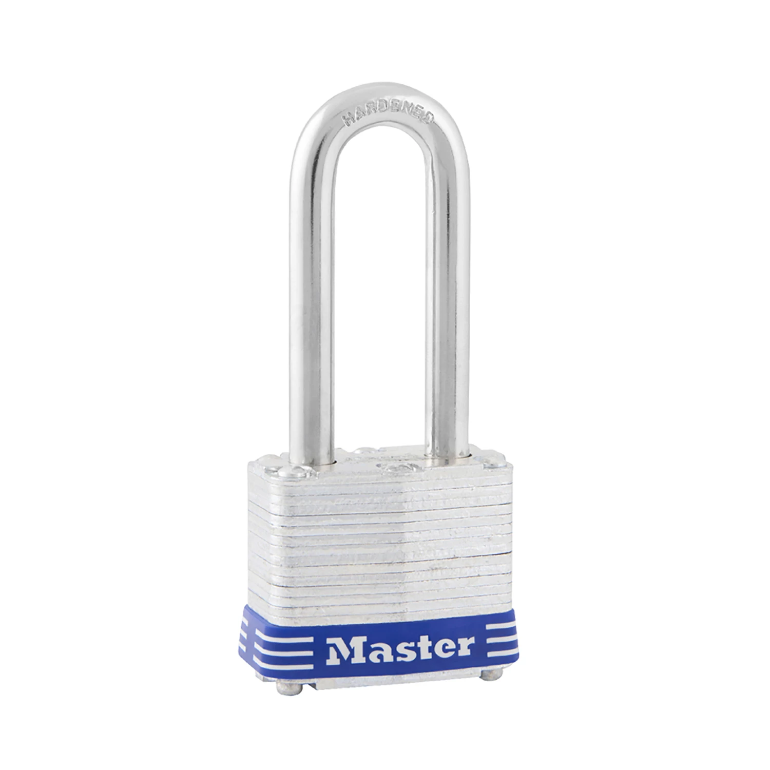 1 And 1/2 Inch Keyed Laminated Steel Padlock With 2 Inch Long Shackle