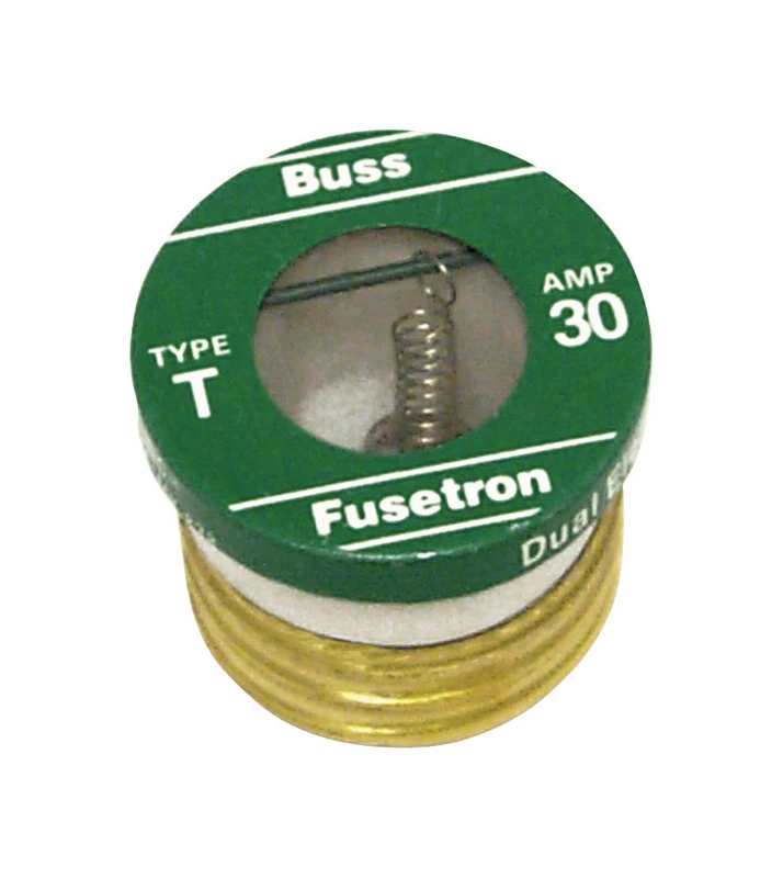 30-amp Type T Plug Fuse, 2-pk.