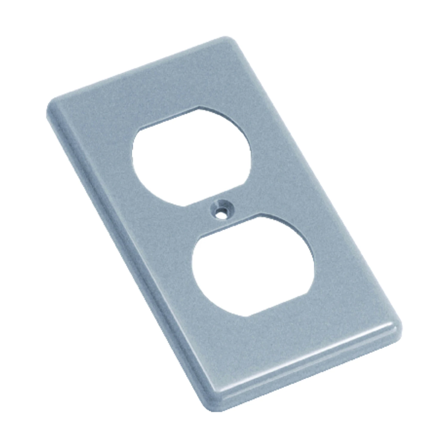 Duplex Handy Box Cover, Polyvinyl Chloride, Durable Electrical Outlet Cover