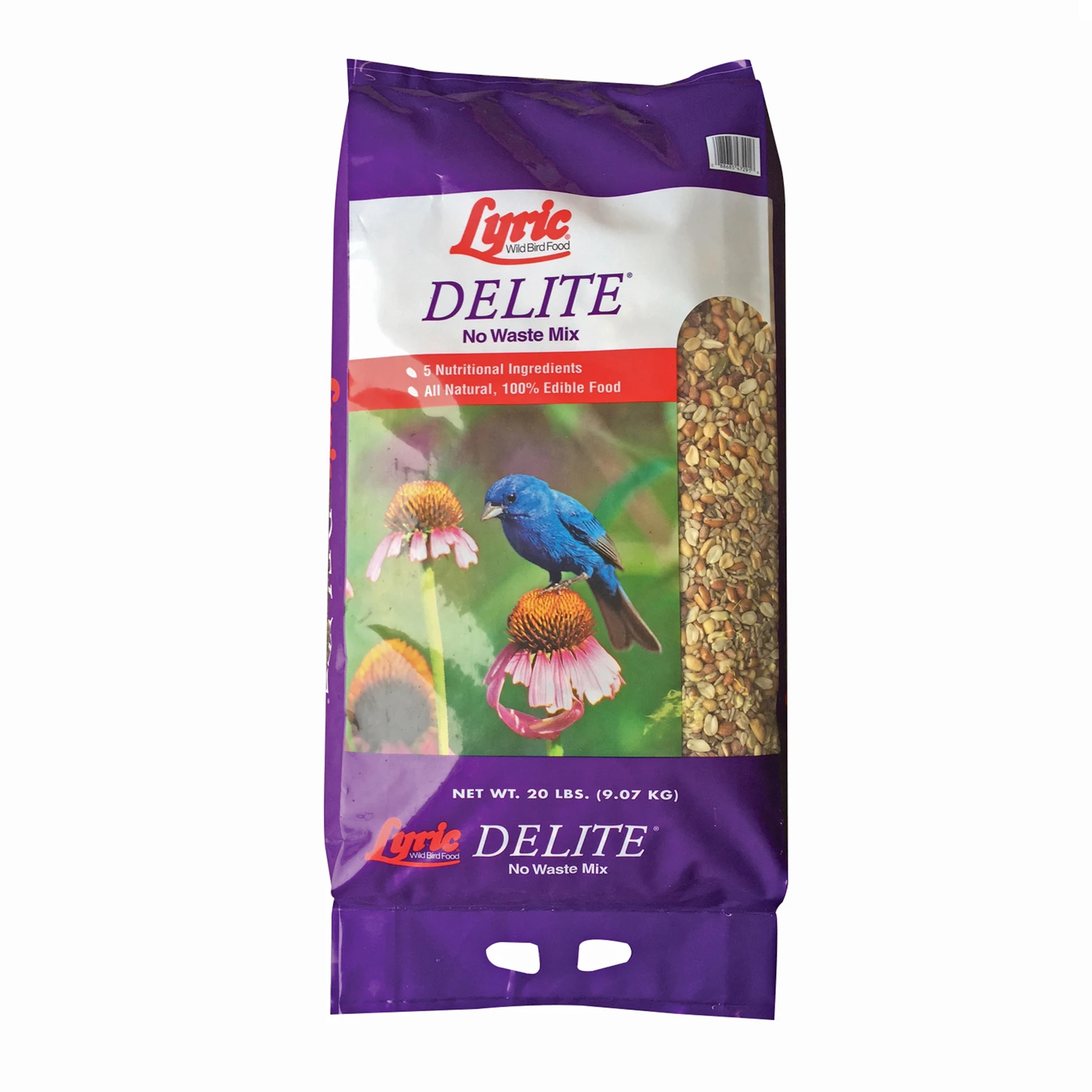 Delite Wild Bird Food High Protein No Waste Mix 20 Pounds Bag