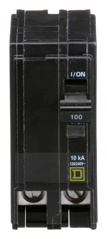 Qo 100 Amp Double Pole Circuit Breaker For Residential Electrical Panels