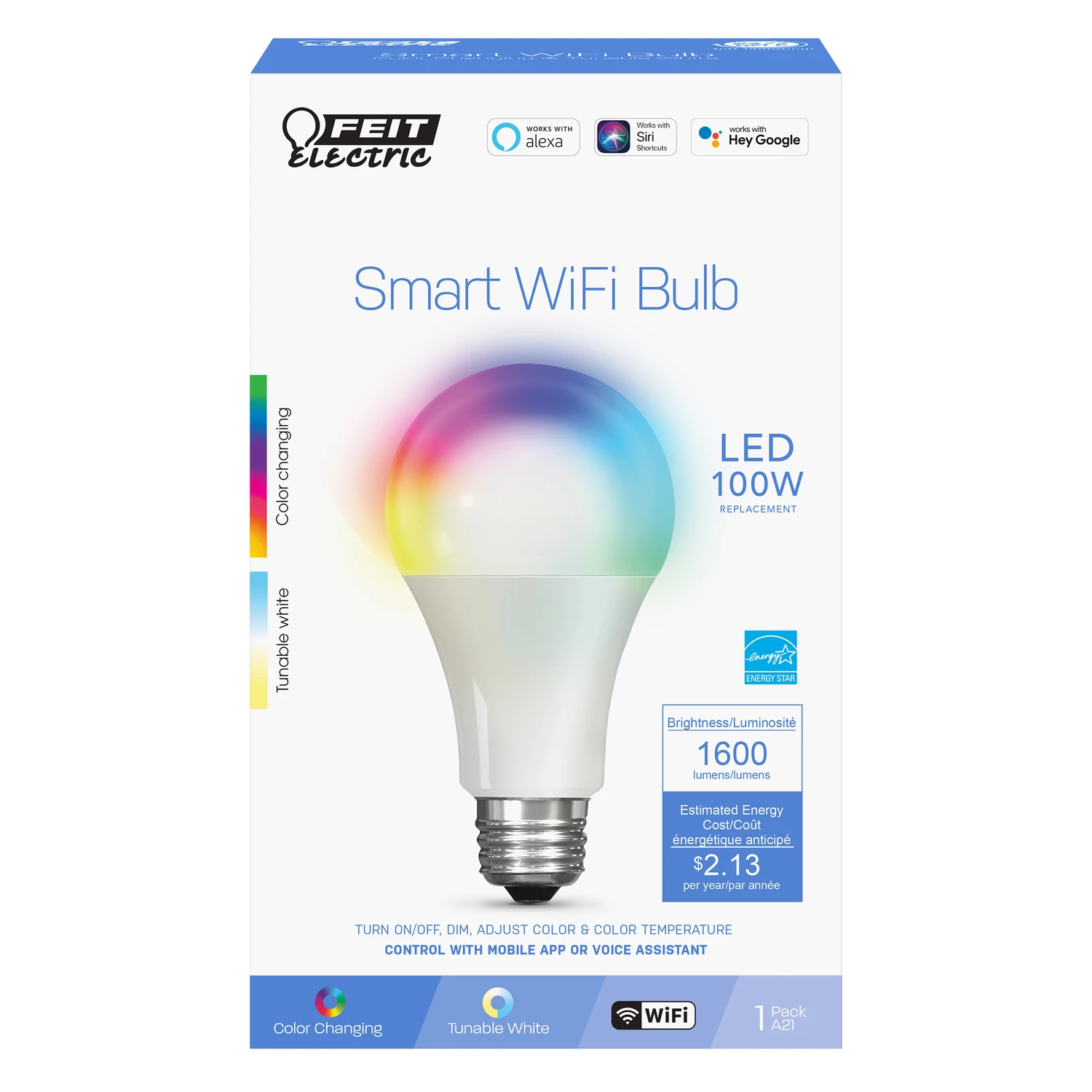 3008397 100 Watt A21 Cc Dimmable Smart Led Light Bulb
