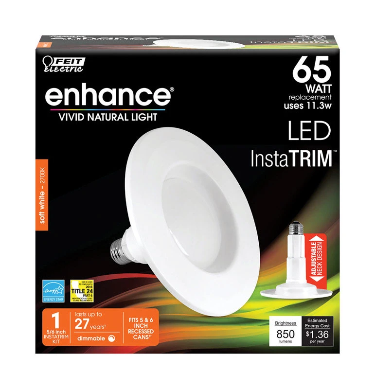 Electric Enhance Instatrim Par30 E26 (medium) Led Bulb Soft White 65 Watt Equivalence 1 P