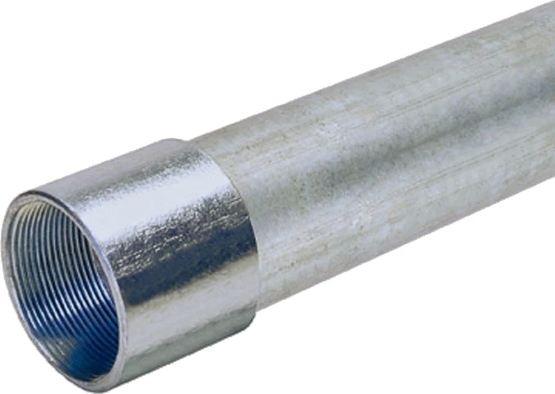 Rigid Galvanized Steel Conduit, 2 Inch Diameter By 10 Feet Length