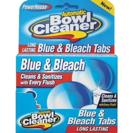 Toilet Bowl Tablets, Blue & Bleach - 2-ct.
