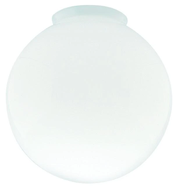 Gloss White Ball Globe, 6-in.