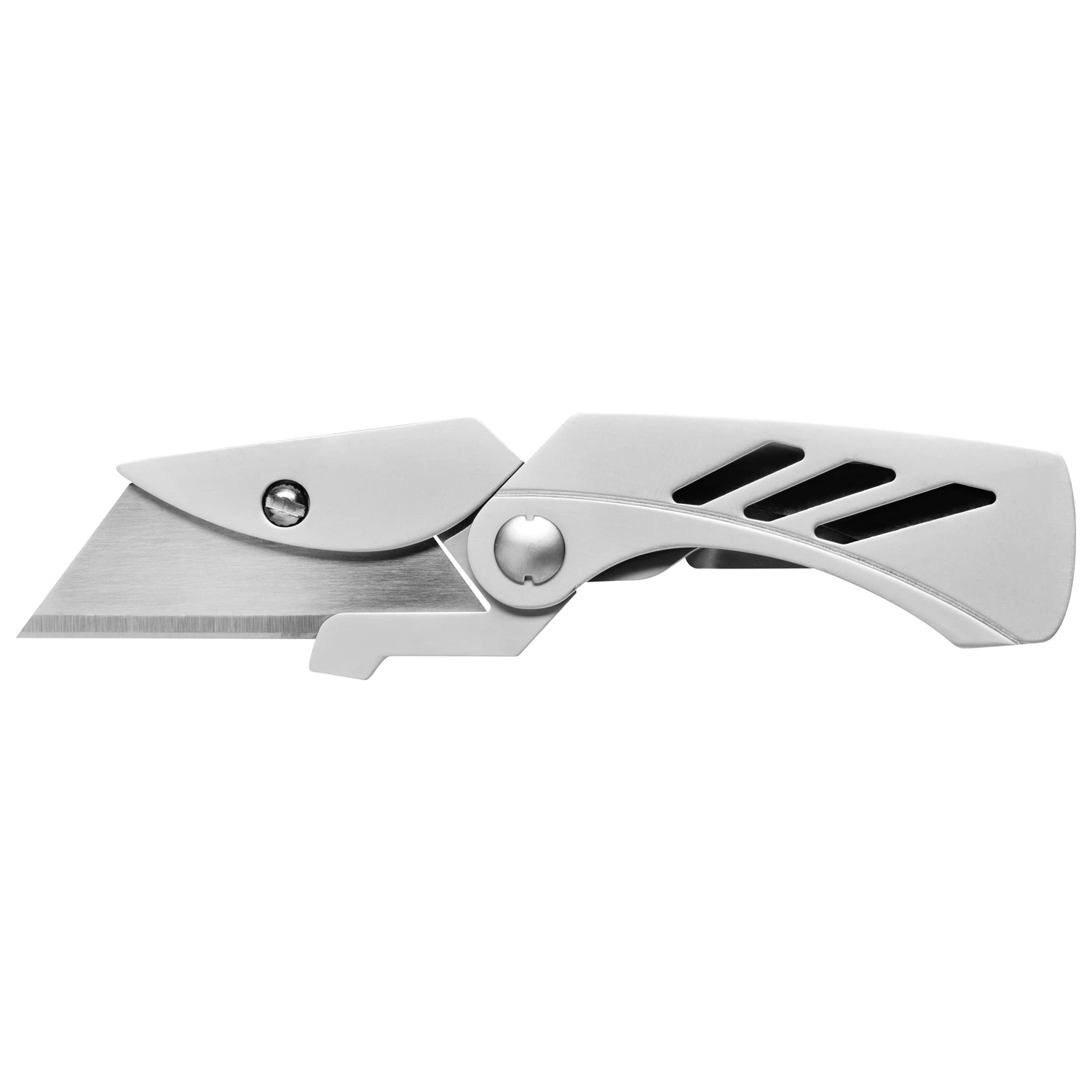 Exchange-a-blade Folding Pocket Knife With Replaceable Blades And Compact Design