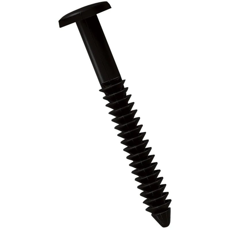 002 Black Shutter Lok Fasteners (12-pack)