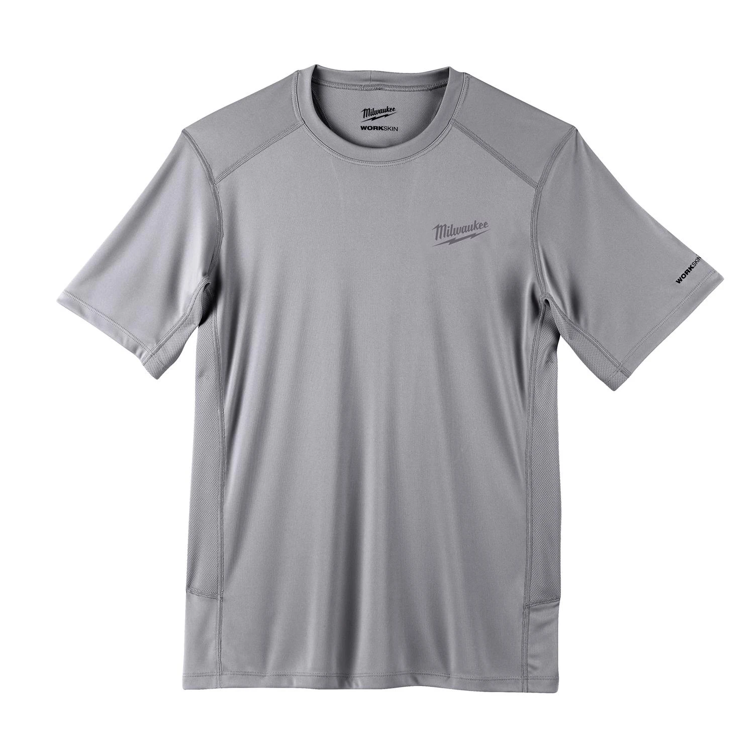 Workskin Xl Gray Short Sleeve Men's Lightweight Performance Shirt
