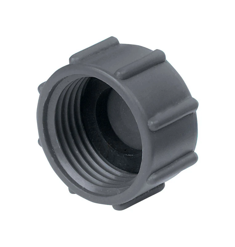 5/8 In. Polymer Threaded Male Hose End Caps - Durable Hose Fittings