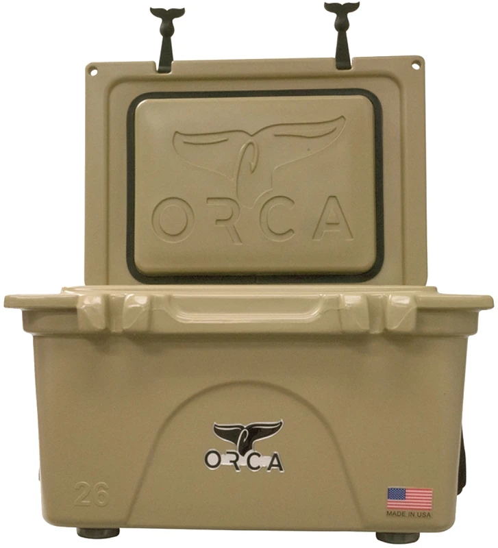 Tan Cooler With 26 Quart Capacity, Durable And Portable