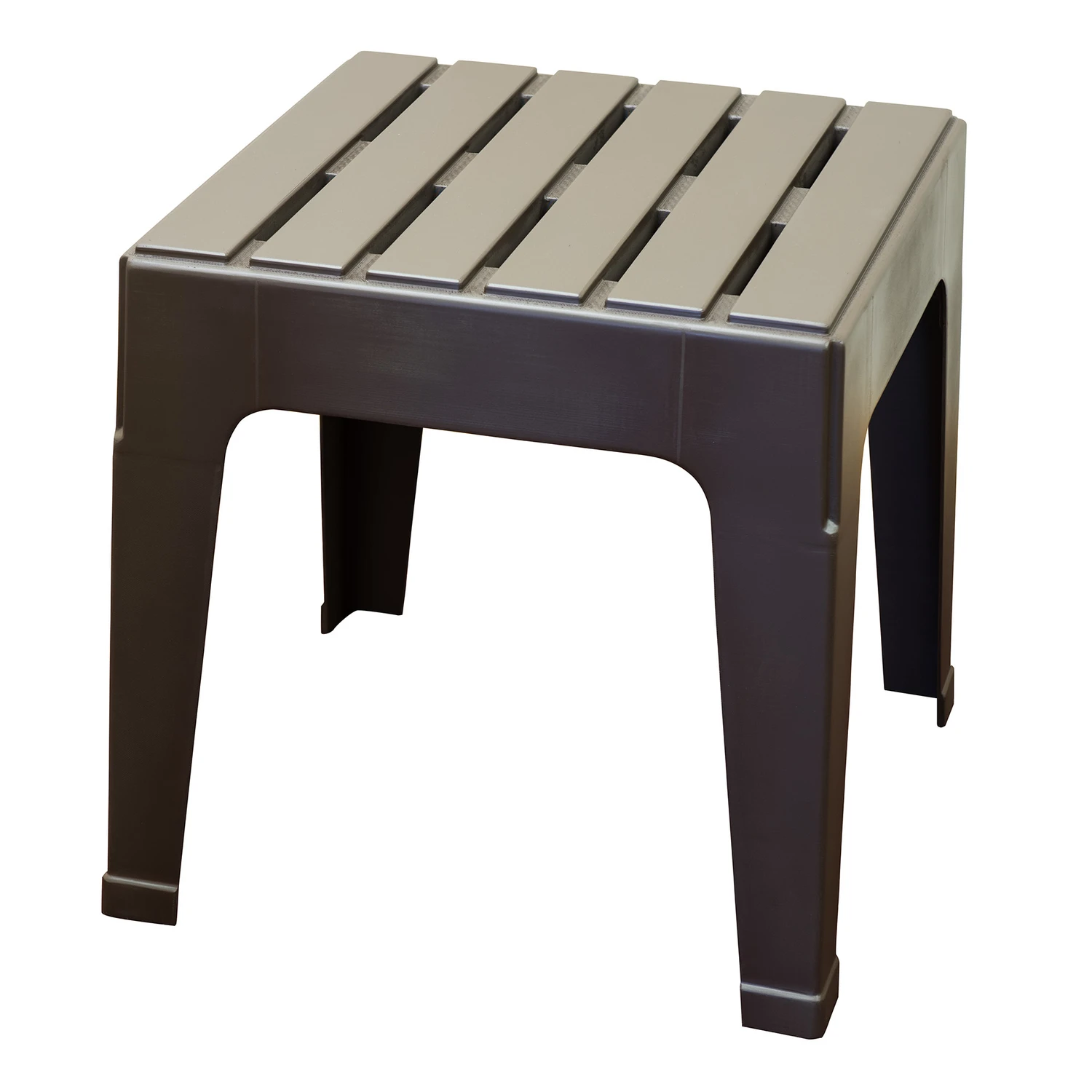 Big Easy Stackable Side Table In Brown Finish