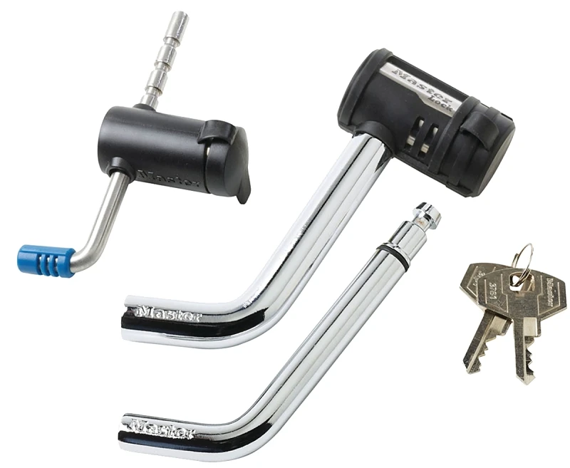 Model 1377 Bent Pin Receiver Coupler Lock Set For Trailer Hitch Security
