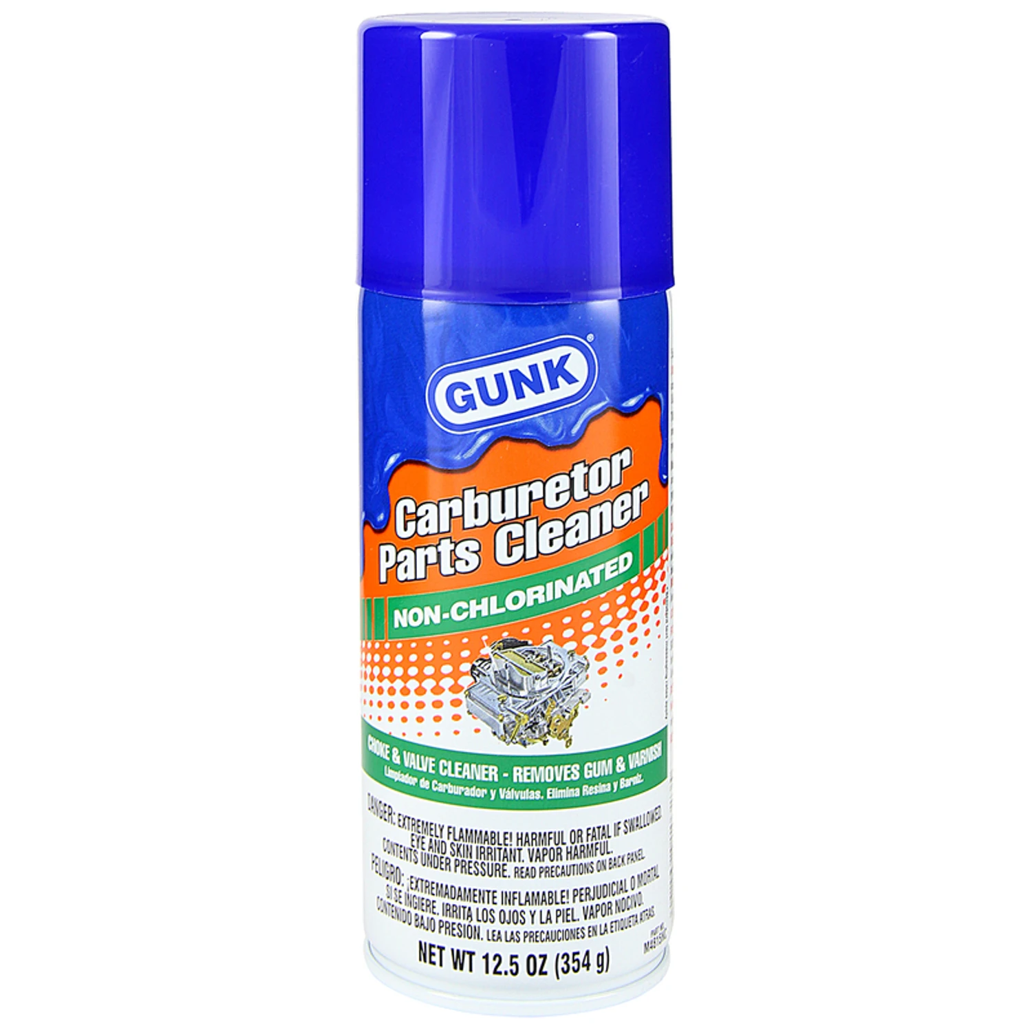 Non-chlorinated Carburetor Cleaner Aerosol, 12.5 Ounce Can