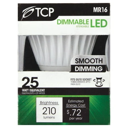 6w Gu10 Led Dimmable Floodlight Bulb Rlmr166gu1030k Warm White 3000k