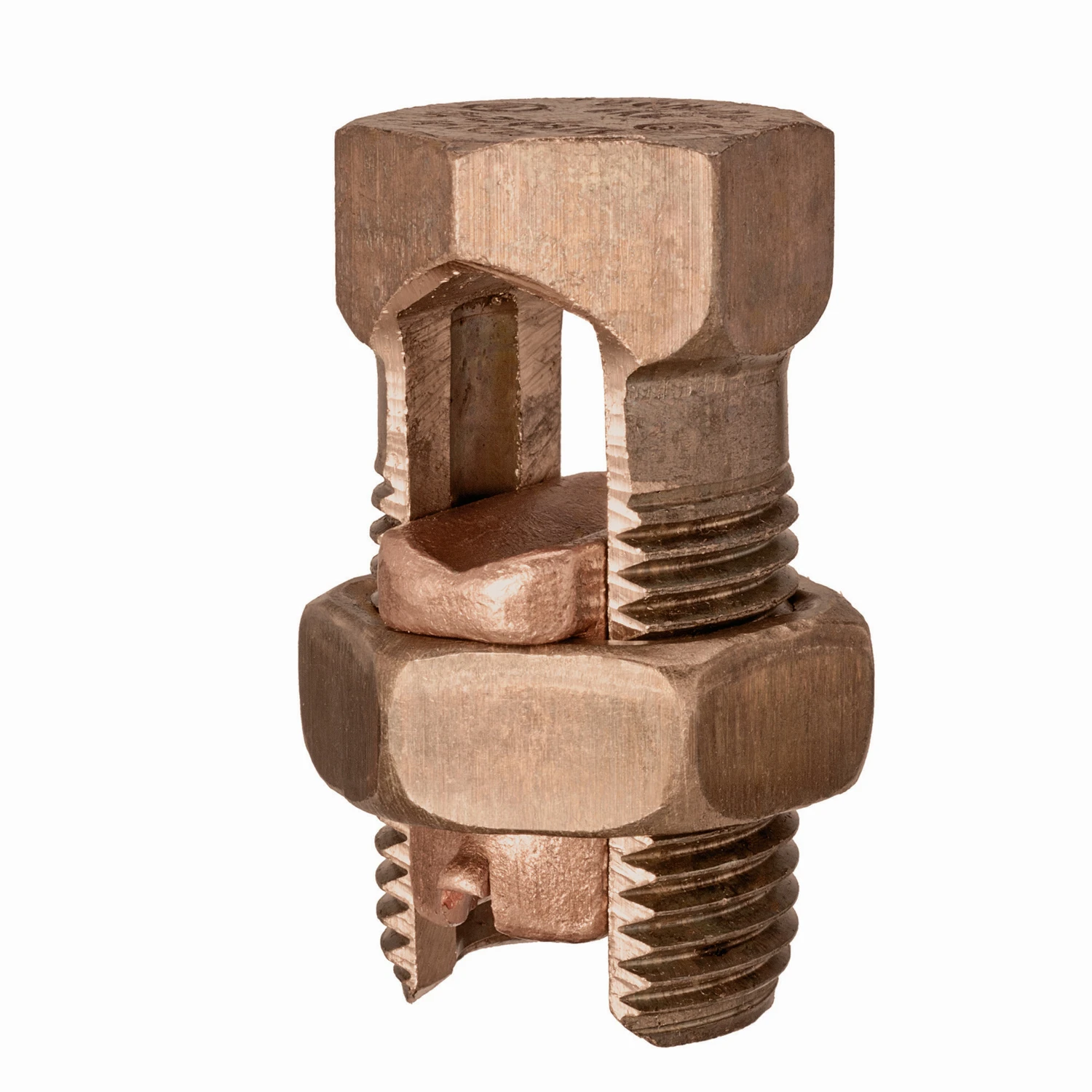 2/0 Stranded To 2 Solid Silicon Bronze Alloy High-strength Split Bolt Connector