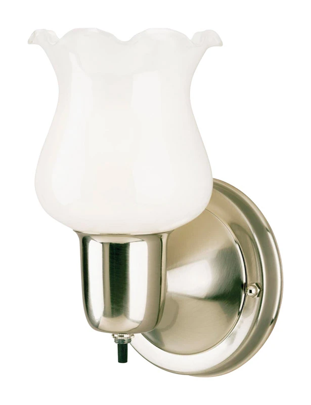 Single-light Wall Bracket Fixture For Indoor And Outdoor Use