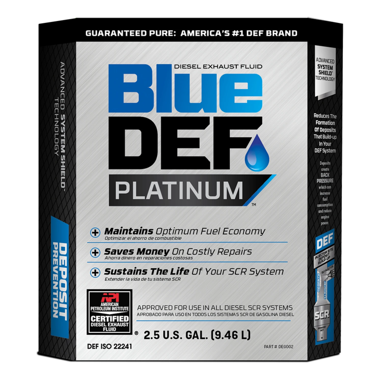 Blue Def Platinum Diesel Exhaust Fluid, 2.5 Gallon Container