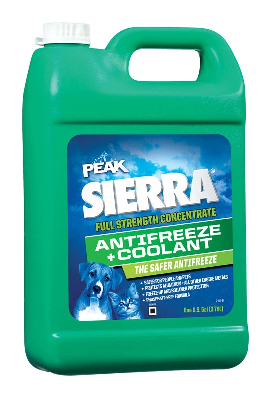 Nontoxic Antifreeze Coolant, 1 Gallon Container, Ready To Use
