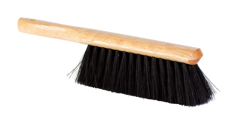 8 Inch Soft Bristle Wood Handle Counter Brush With Tampico Bristles