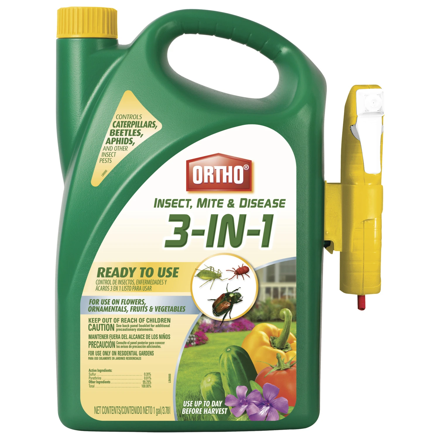 Insect Mite And Disease Control Ready-to-use Solution, 1 Gallon