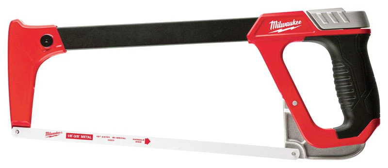 High-tension Hacksaw With Reinforced Metal Frame, 12 Inch Blade Length