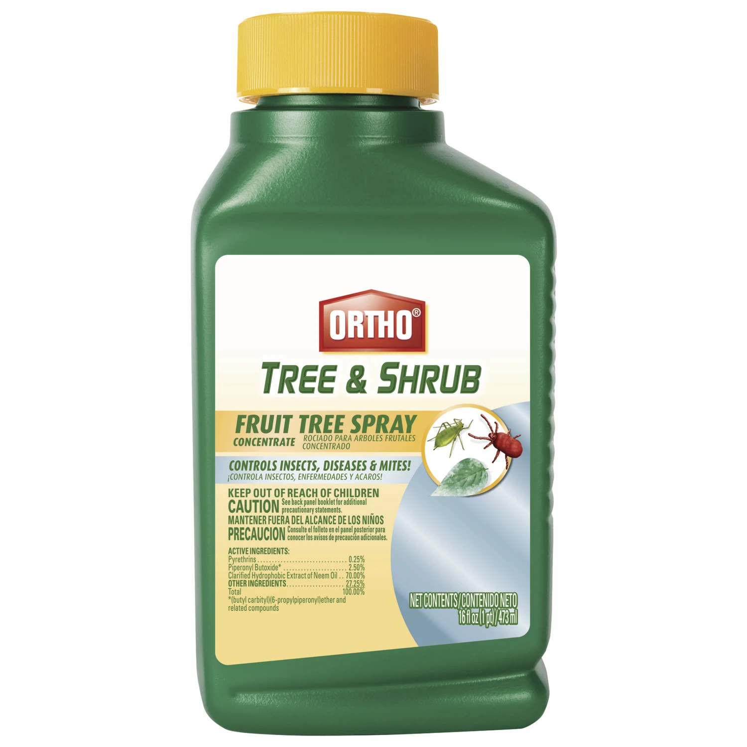 Fruit Tree Insect And Disease Control Spray, 16 Ounce Bottle