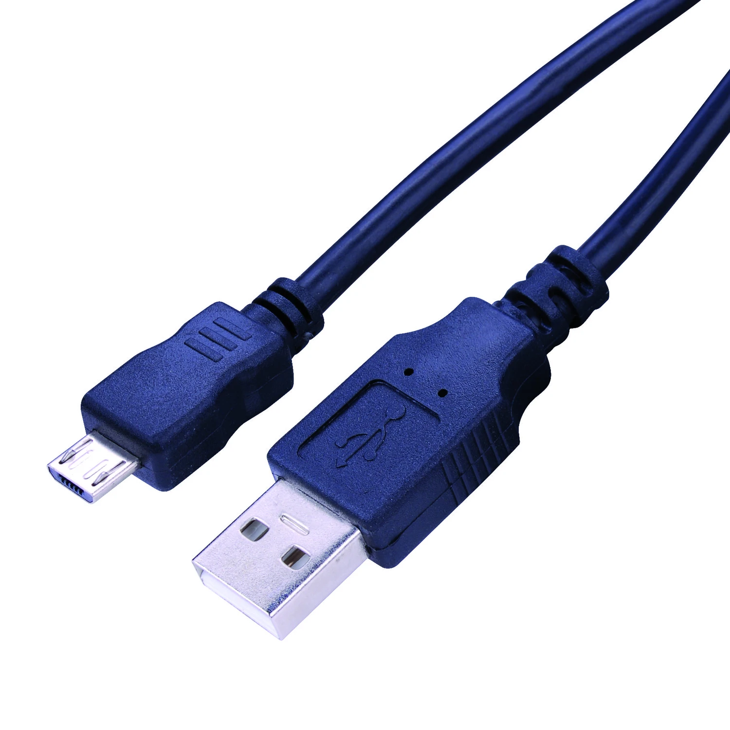 Micro To Usb Charge And Sync Cable 6 Ft. Black - Model Fab-1008