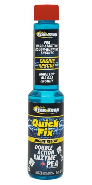 Quick Fix Engine Rescue Fuel Cleaner 4 Ounce Bottle