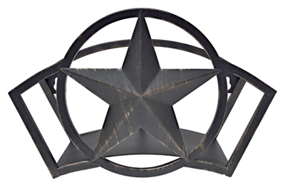 125 Ft. Star Hose Hanger - Wall Mount Steel Hose Storage Solution