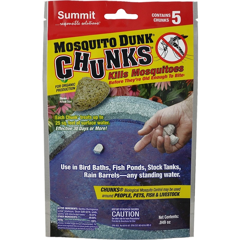Mosquito Dunk Chunks, 5-pk.