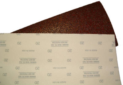 Hook And Loop Floor Sanding Sheet 60 Grit 8 By 17 And 5 Eighths Inches