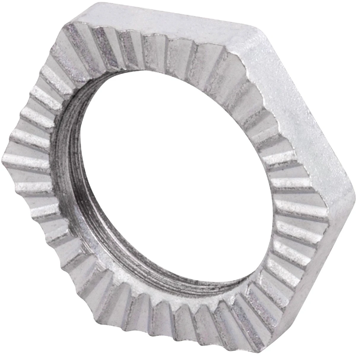 Steel Fixture Locknut, 3/8 In., 2-pk.