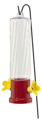 Mini Hummingbird Bird Feeder With Stake, 3 Ounce Capacity