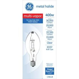 400 Watt Clear Multi-vapor Metal Halide Lamp
