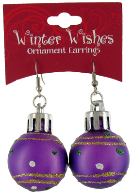 Xmas Ornament Earrings