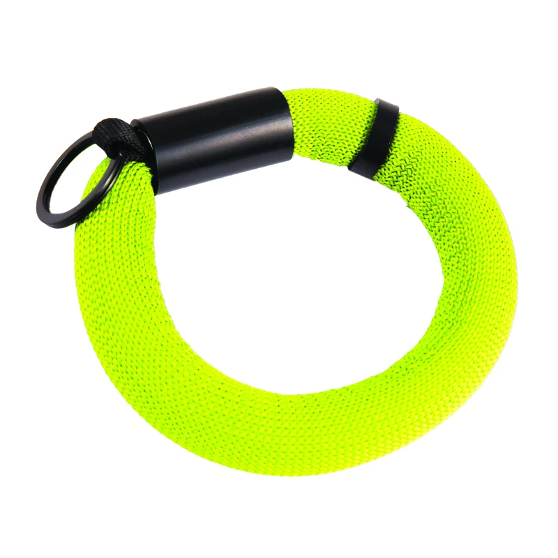 Hy-ko Kc522 Floating Wrist Band Key Chain With Neon Split Ring