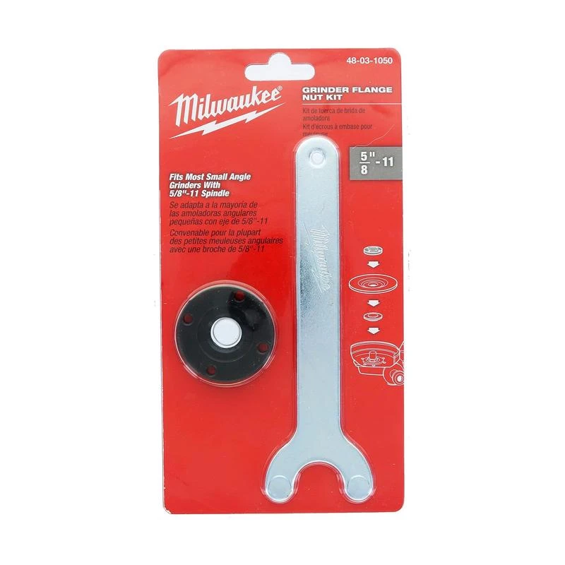 Mini Grinder Accessory Kit With Spanner Wrench And Lock Nut - Model 48-03-1050