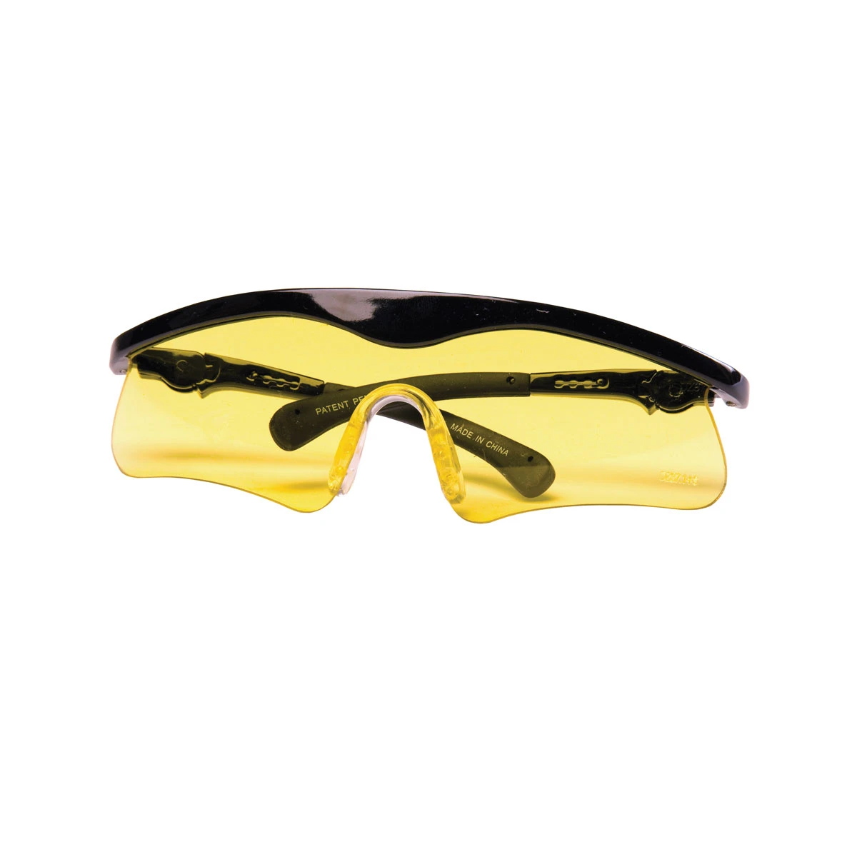 Amber Wrap-around Style Shooting Glasses For Eye Protection