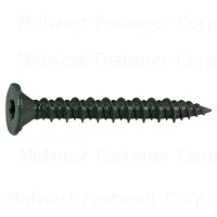 10 X 1-5/8 Inch Green Saberdrive Backer Board Screws - Durable Fasteners For Construction