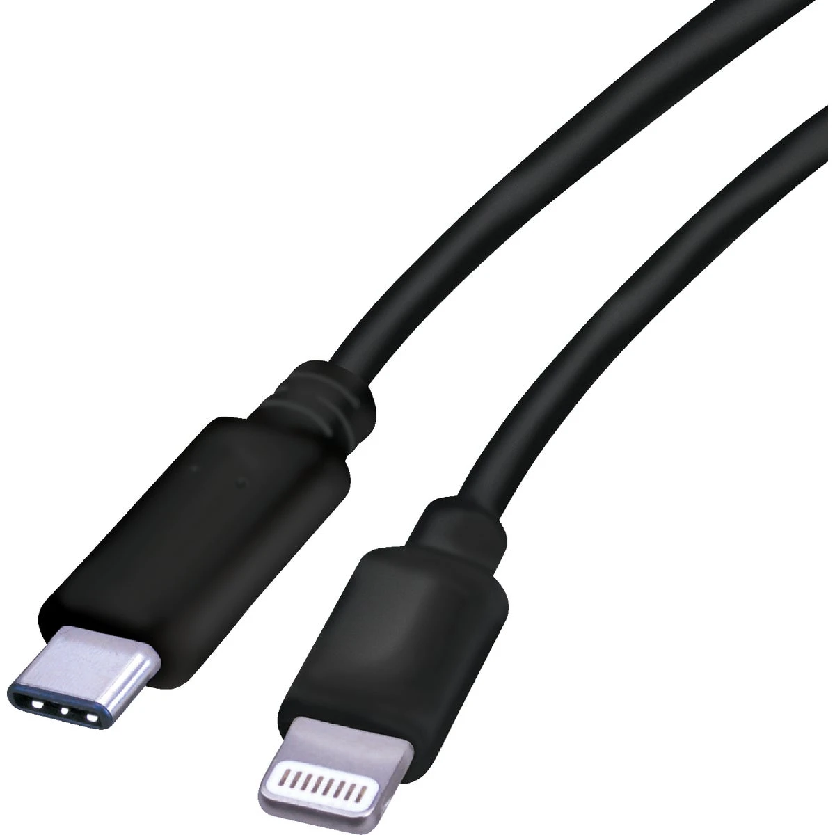 3 Feet Black Lightning To Type-c Usb Charging And Sync Cable Bj-1004