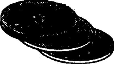 Hook And Loop Floor Sanding Disc, 60 Grit, 6 Inch Diameter