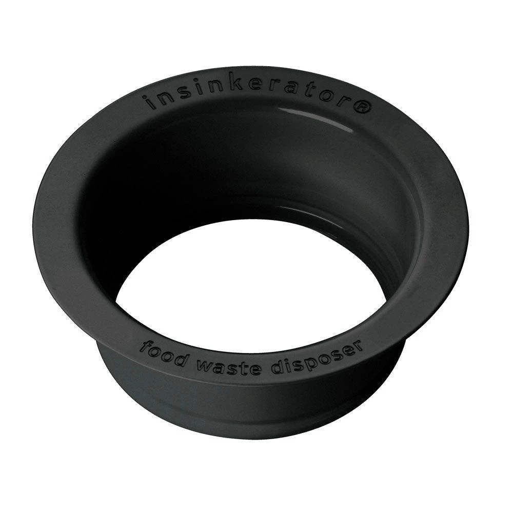 Waste Disposer Sink Flange In Matte Black Finish