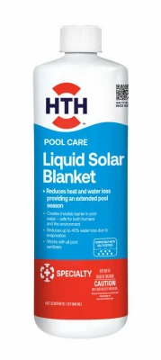 Liquid Solar Pool Blanket 32 Ounce Reduces Heat And Water Loss For Pools