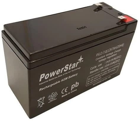 Sealed Lead Acid Battery 12v 7ah F2-t2 7042
