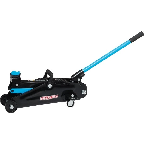 2-ton Compact Trolley Floor Jack With Steel Frame And Rust Resistant Finish
