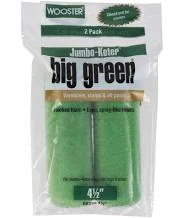 Big Green Flocked Foam 3/8 In. X 4-1/2 In. W Trim Paint Roller Cover For Smooth Surfac