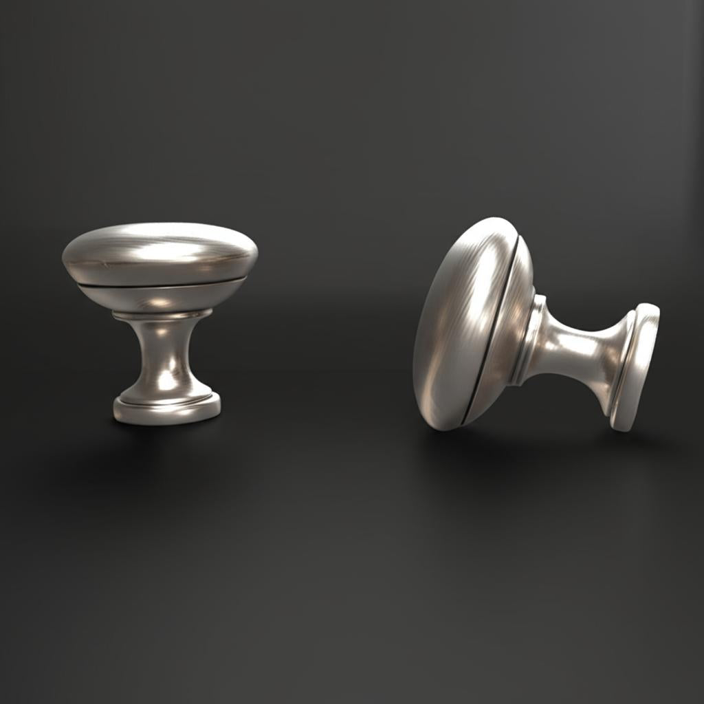Hampton Bay Designer Series Brushed Nickel Cabinet Knob